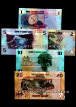 ست جدید اسکناس 5عددی سیرالئون - Image 2